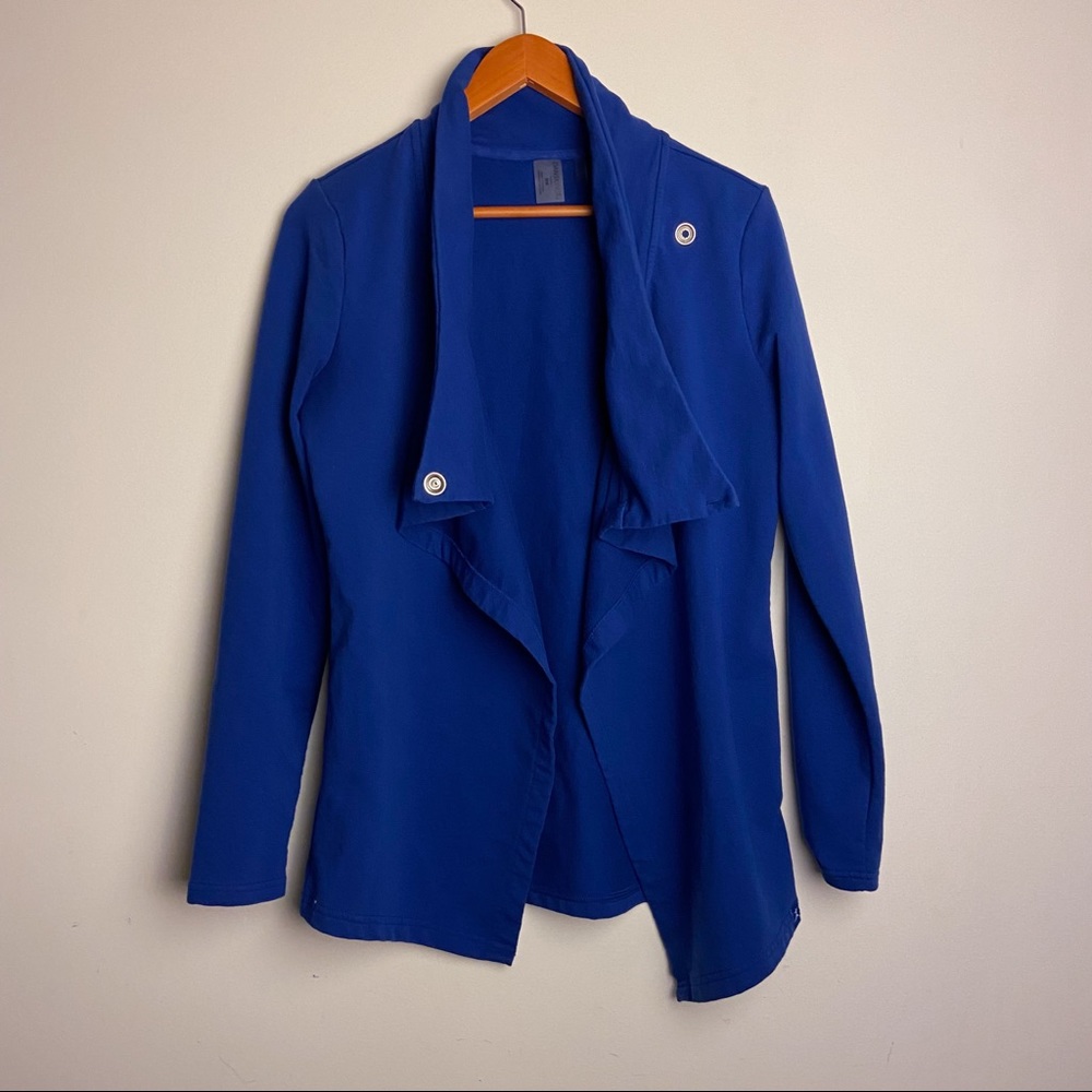 Danskin Wrap Sweater Blue